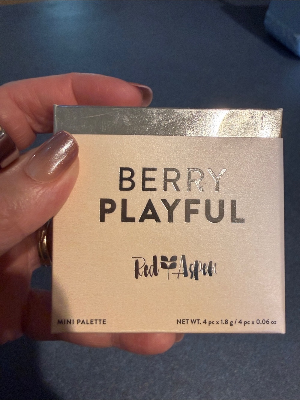 Red Aspen Berry Playful Mini Eyeshadow Palette - Pink